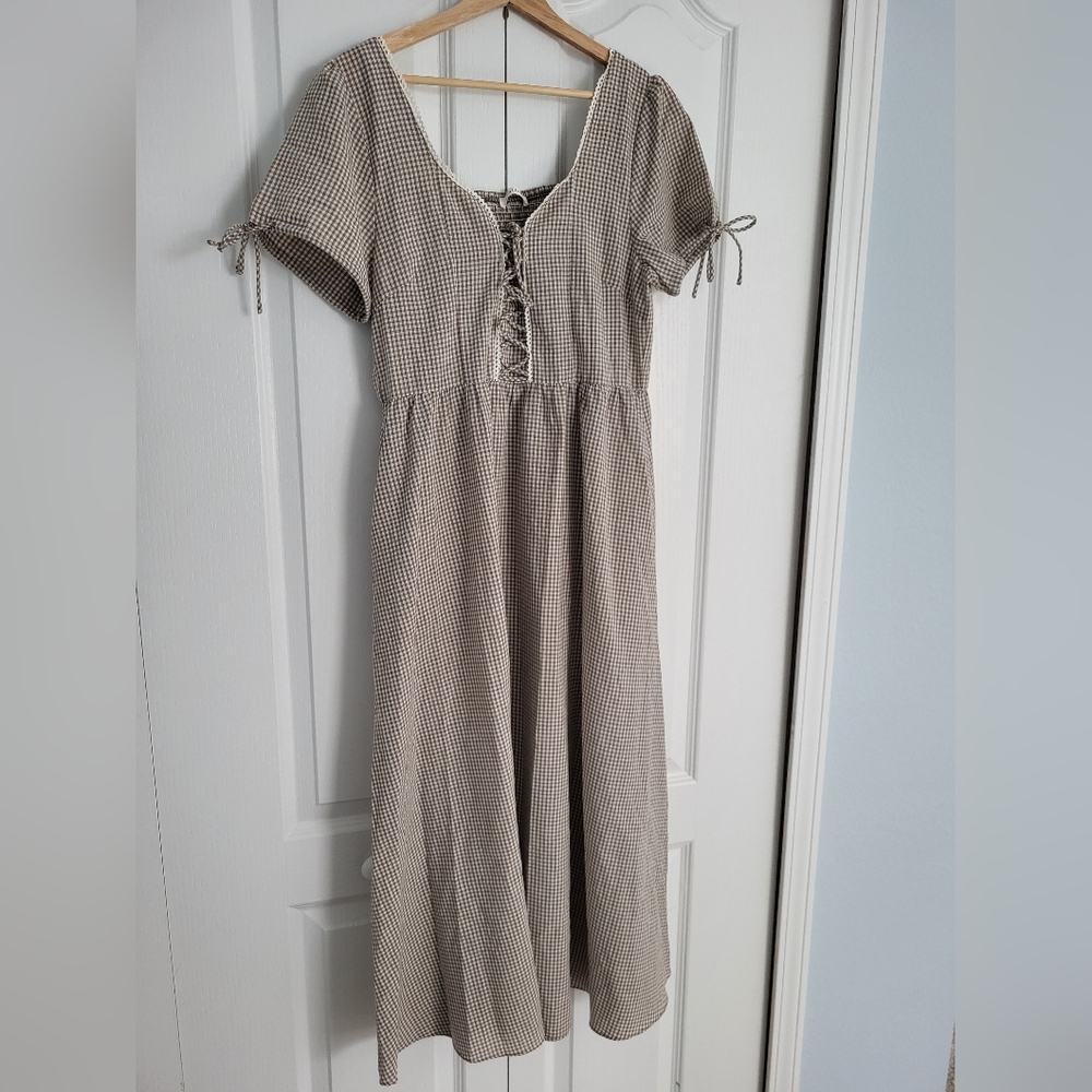 Neuflora Pembroke Dress Cotton Gingham Medium